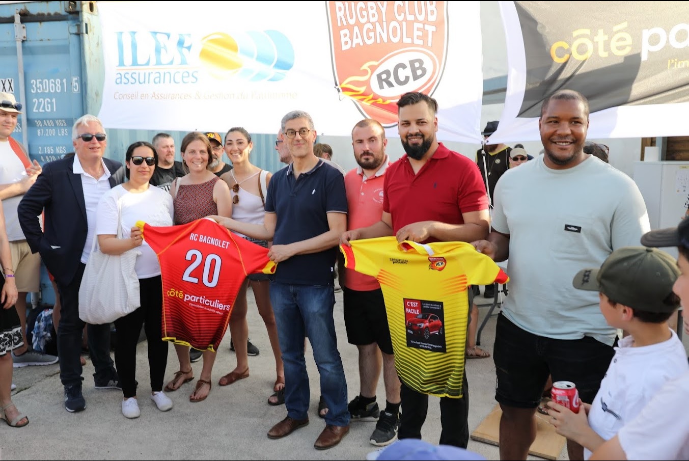 Actualité Côté Particuliers : Notre agence à Bagnolet sponsorise le RCB !